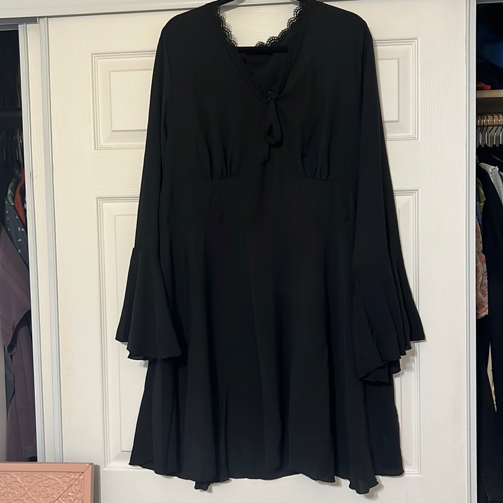 black dress